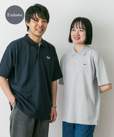 『別注』PENNEYS×DOORS　THE FOX 鹿の子 S/Sポロシャツ