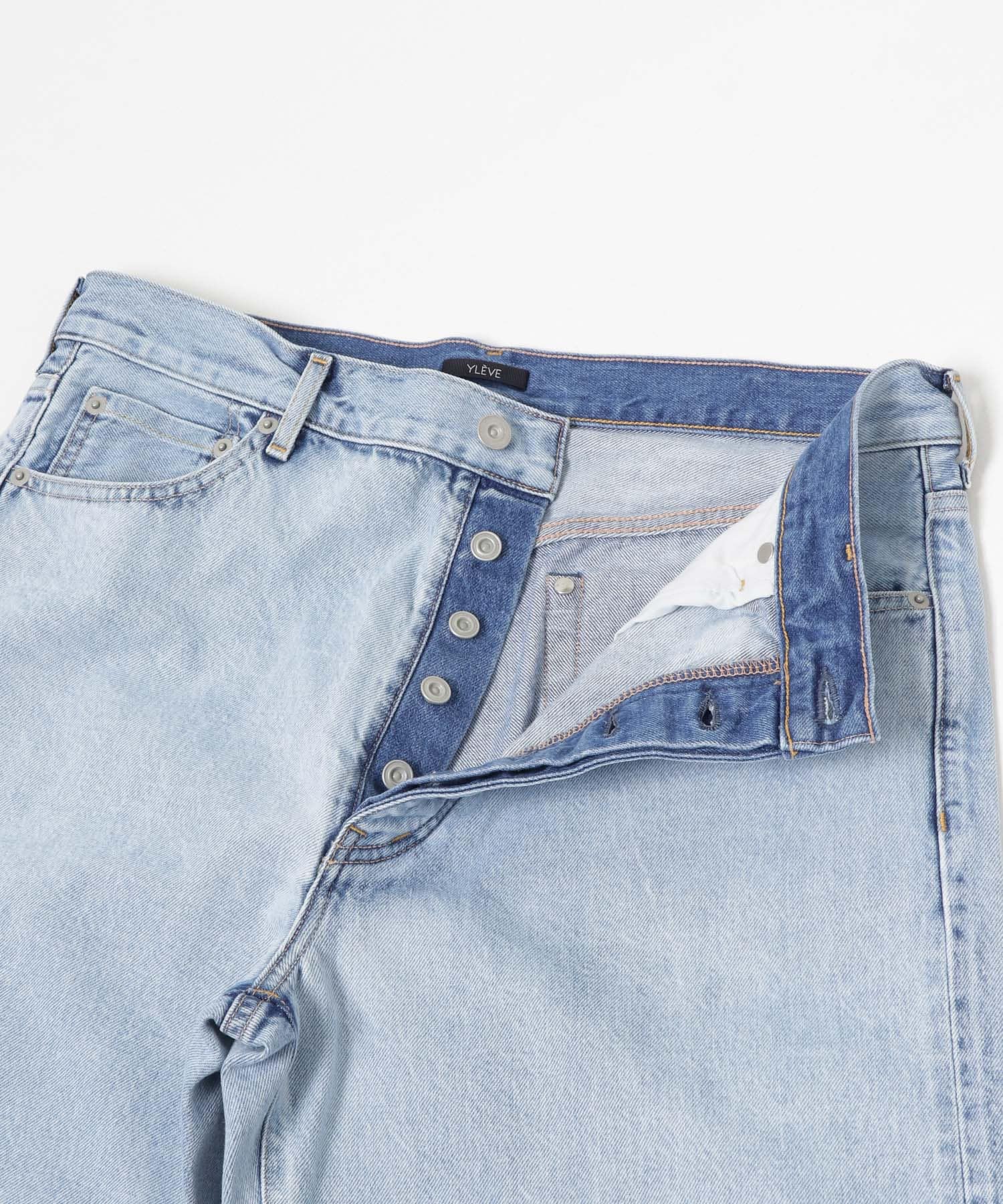 YLEVE 13.5ozDENIM STRAIGHT FADE[UM44-1704140045]｜URBAN