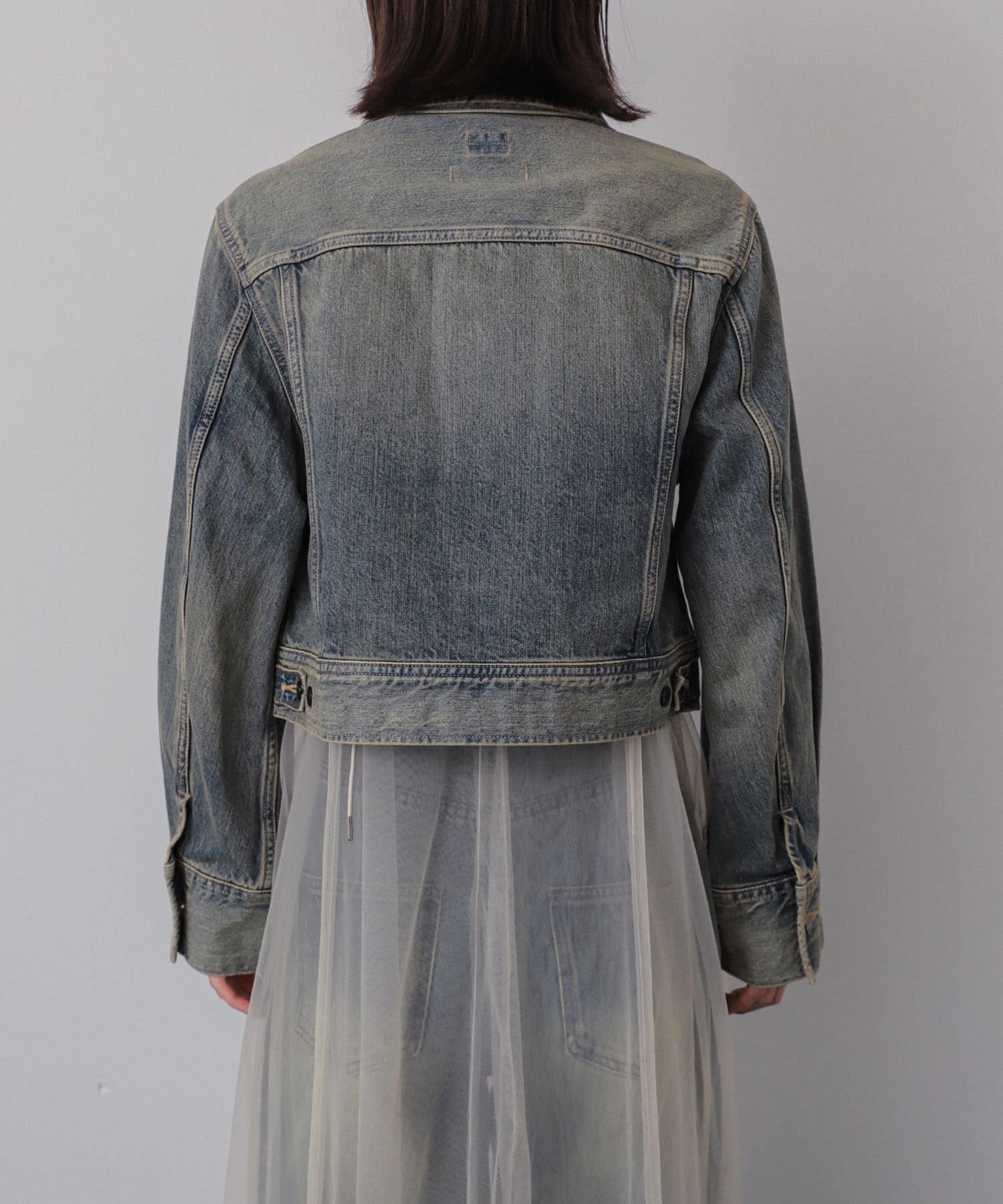 別注』Lee×SENSE OF PLACE デニムショートジャケット[AW46