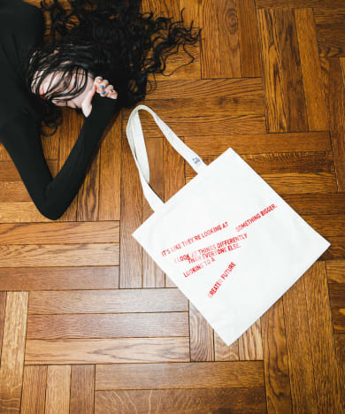 Pas De DANSE　Letter ToteBag
