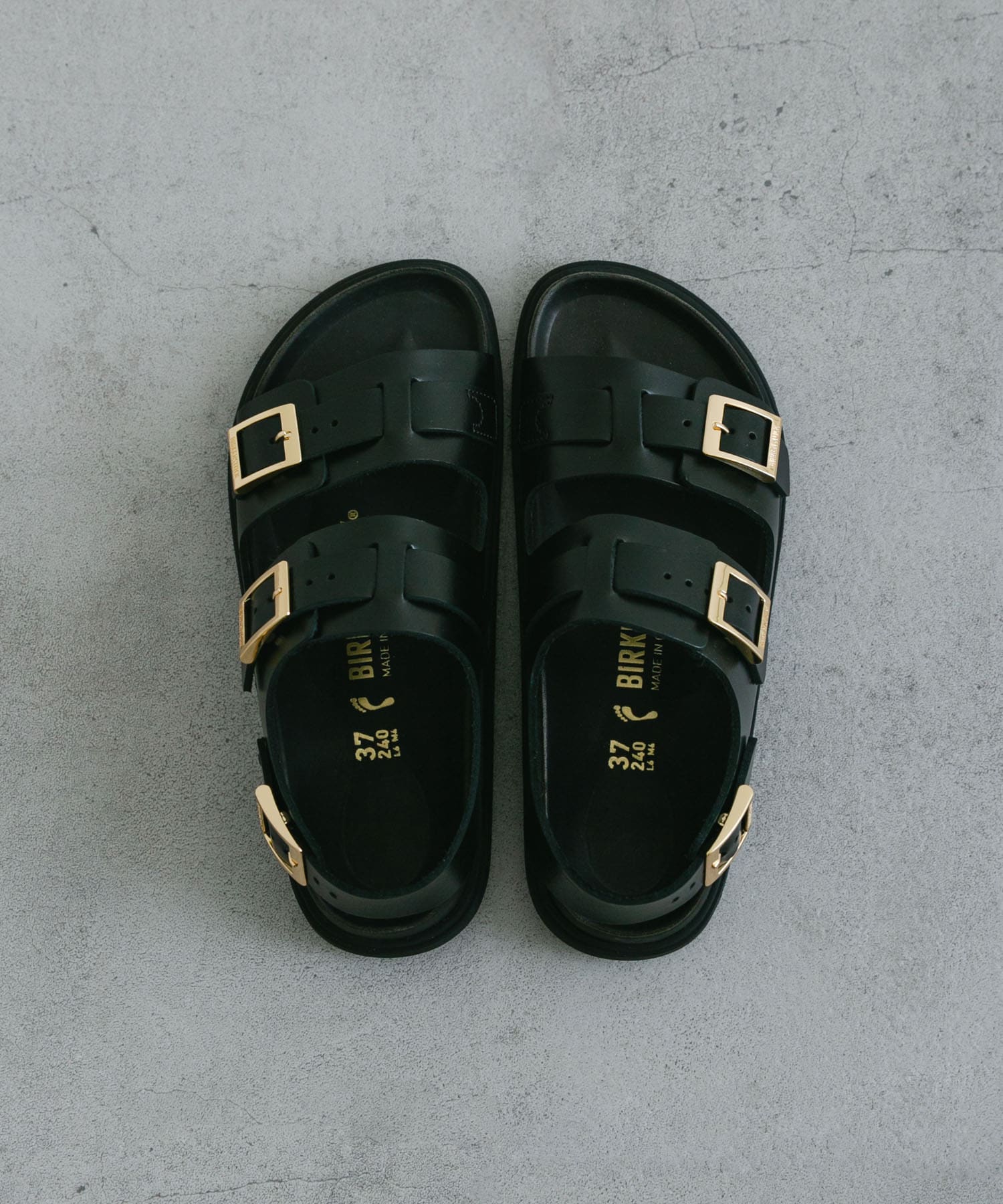 Cannes / カンヌ スムースレザー ブラック | BIRKENSTOCK