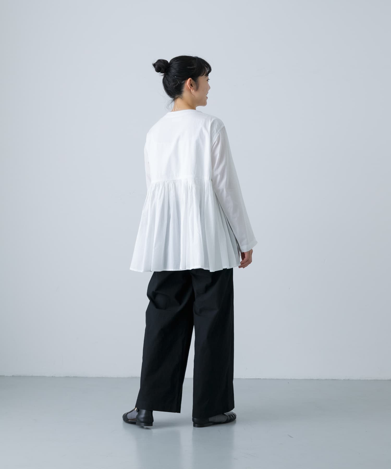 コットンレースペチパンツ(C・グレー)【再入荷】｜GA-ON