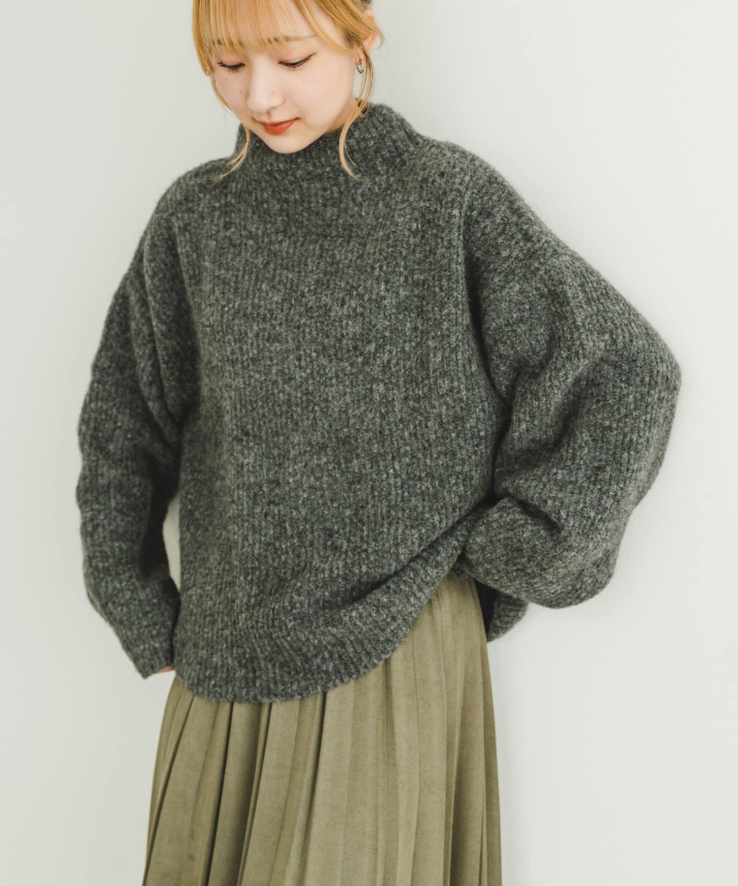 セール】 カシミヤ ボトルネックセーター【3L】 （ニット・セーター）｜TAKASHIMAYA CASHMERE(レディース、メンズ) /  タカシマヤカシミヤ(レディース、メンズ) ファッション通販 タカシマヤファッションスクエア