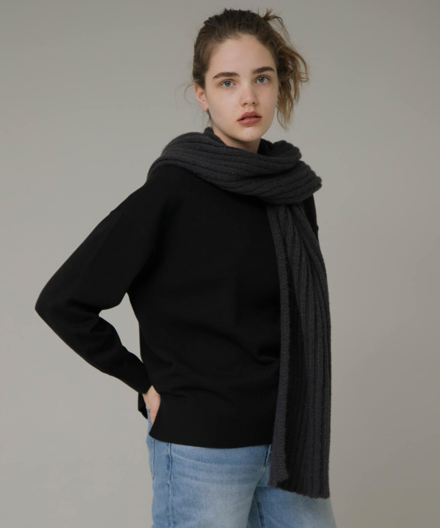 Mohair Mix Big Stole（マフラー）｜Deuxieme Classe
