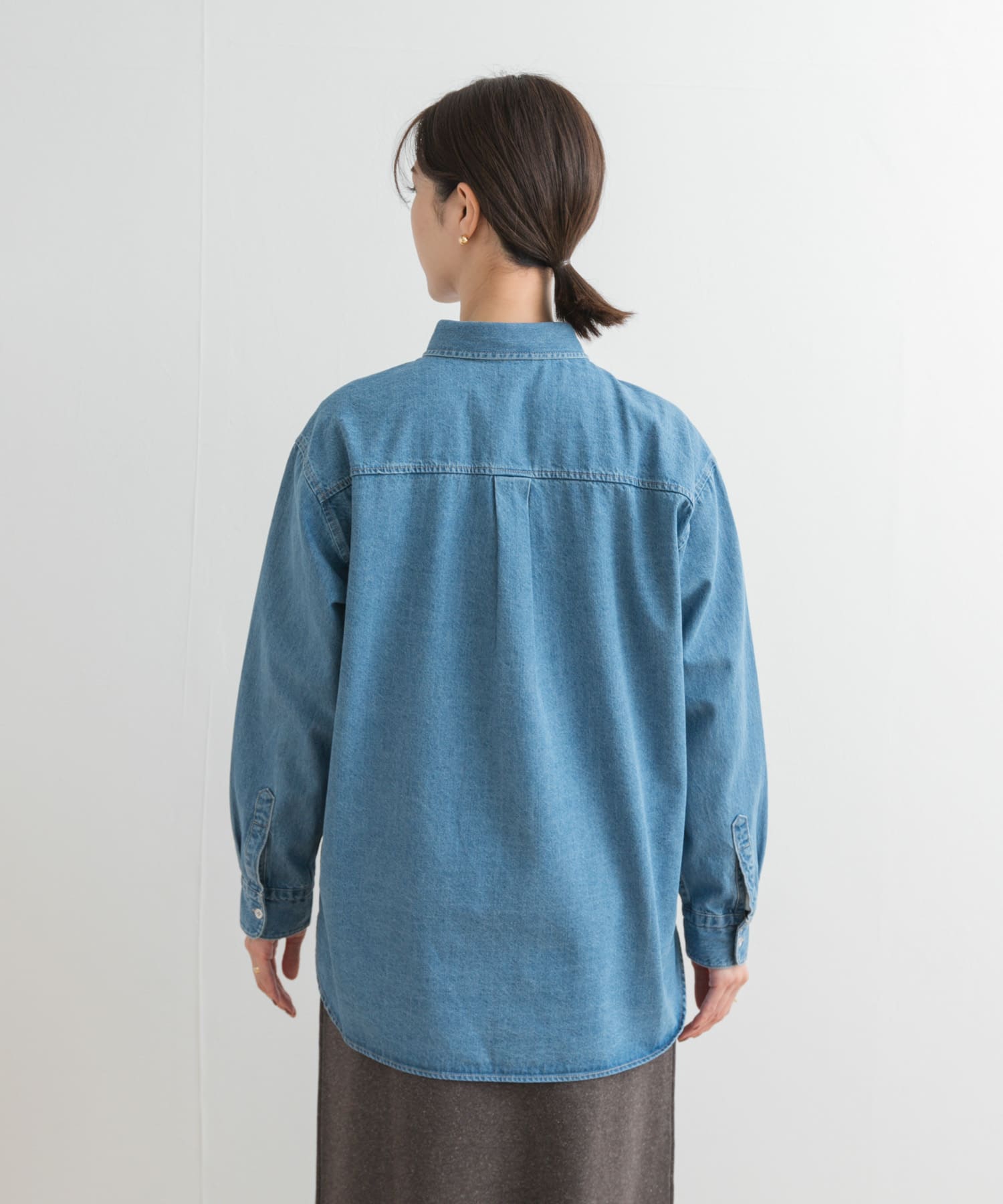 デニムレギュラーカラーシャツ[DRA4-23A110]｜URBAN RESEARCH