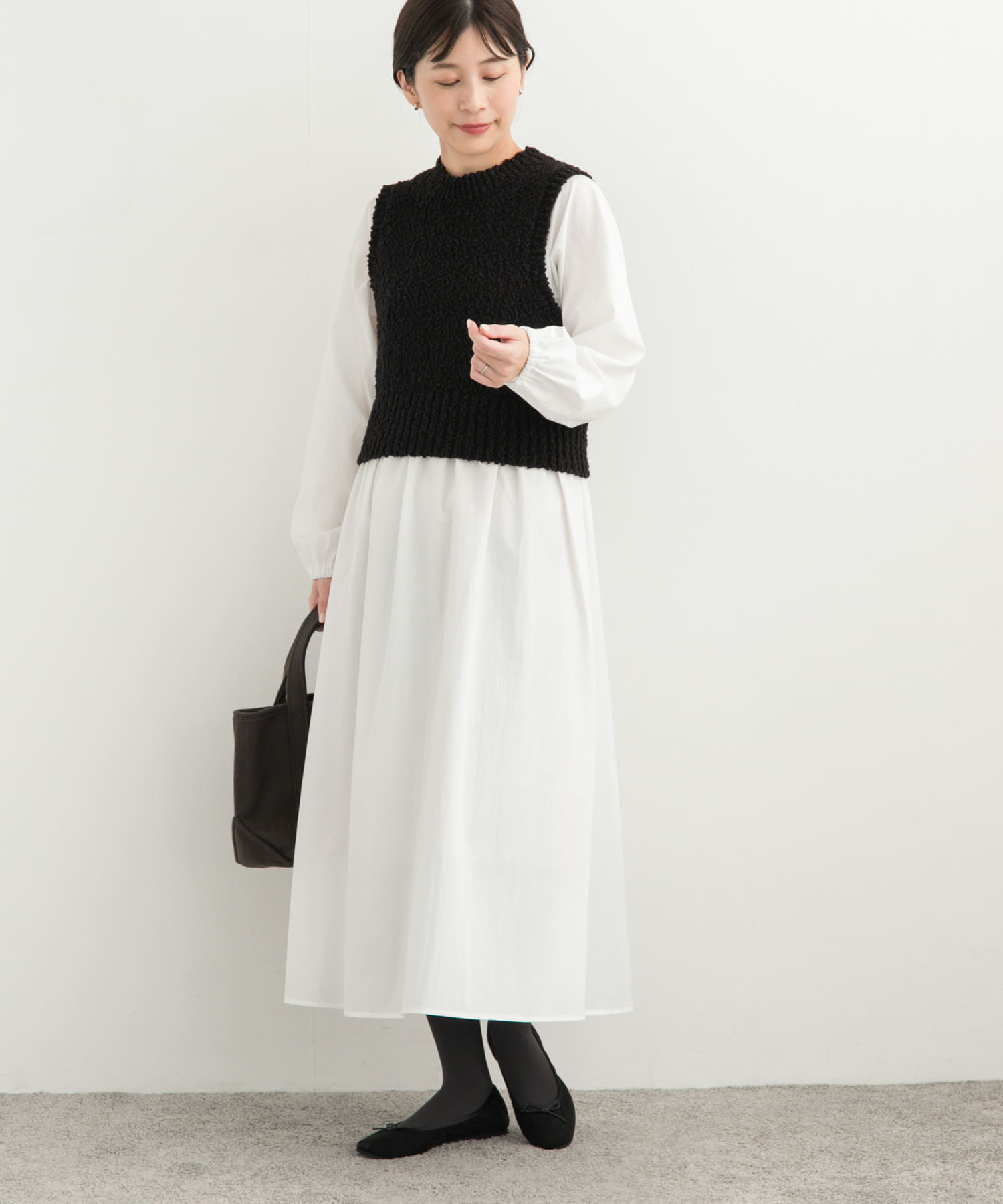 ニットベストレイヤードワンピース[DR47-26A110]｜URBAN RESEARCH公式ファッション通販