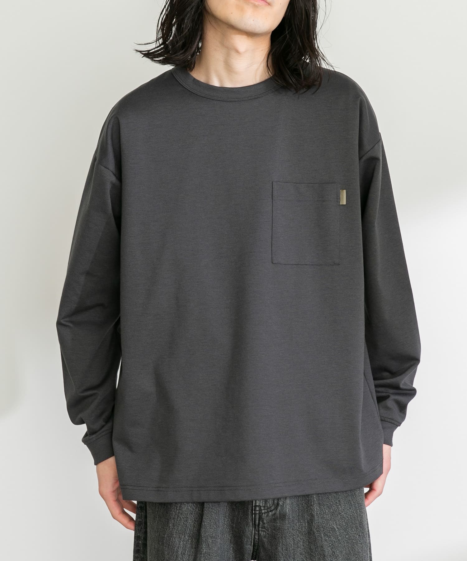 ポンチポケット付ロングスリーブTシャツ[LAA4-11S002]｜URBAN