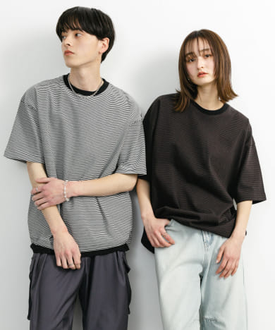 アソートドローコードショートスリーブTシャツ