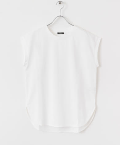 シルケットライクノースリーブTシャツ