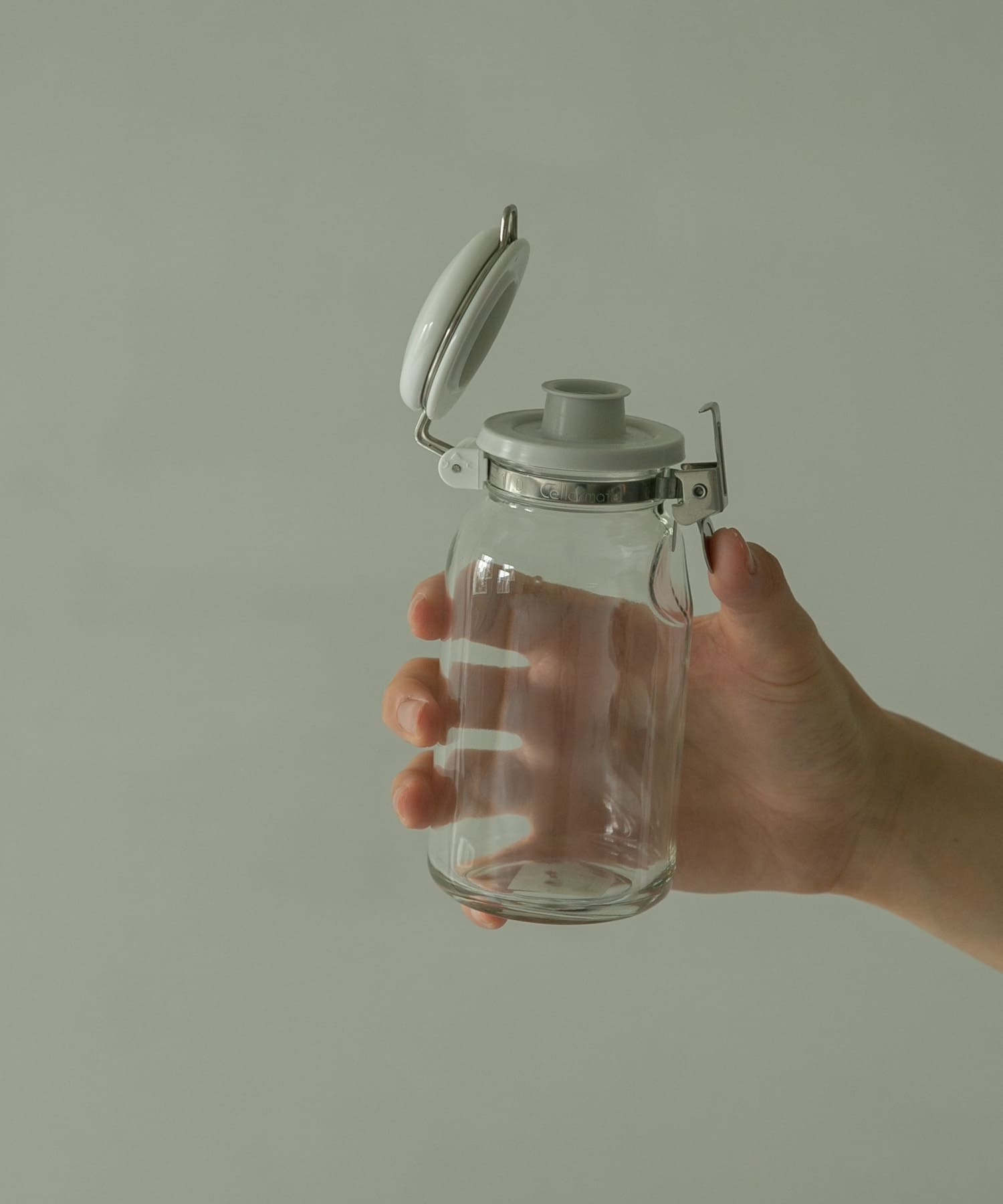 セラーメイト 保存 瓶 ワンプッシュ 便利びん 調味料入れ ドレッシング ボトル ガラス 容器 300ml 日本製 223422  オーバーのアイテム取扱☆