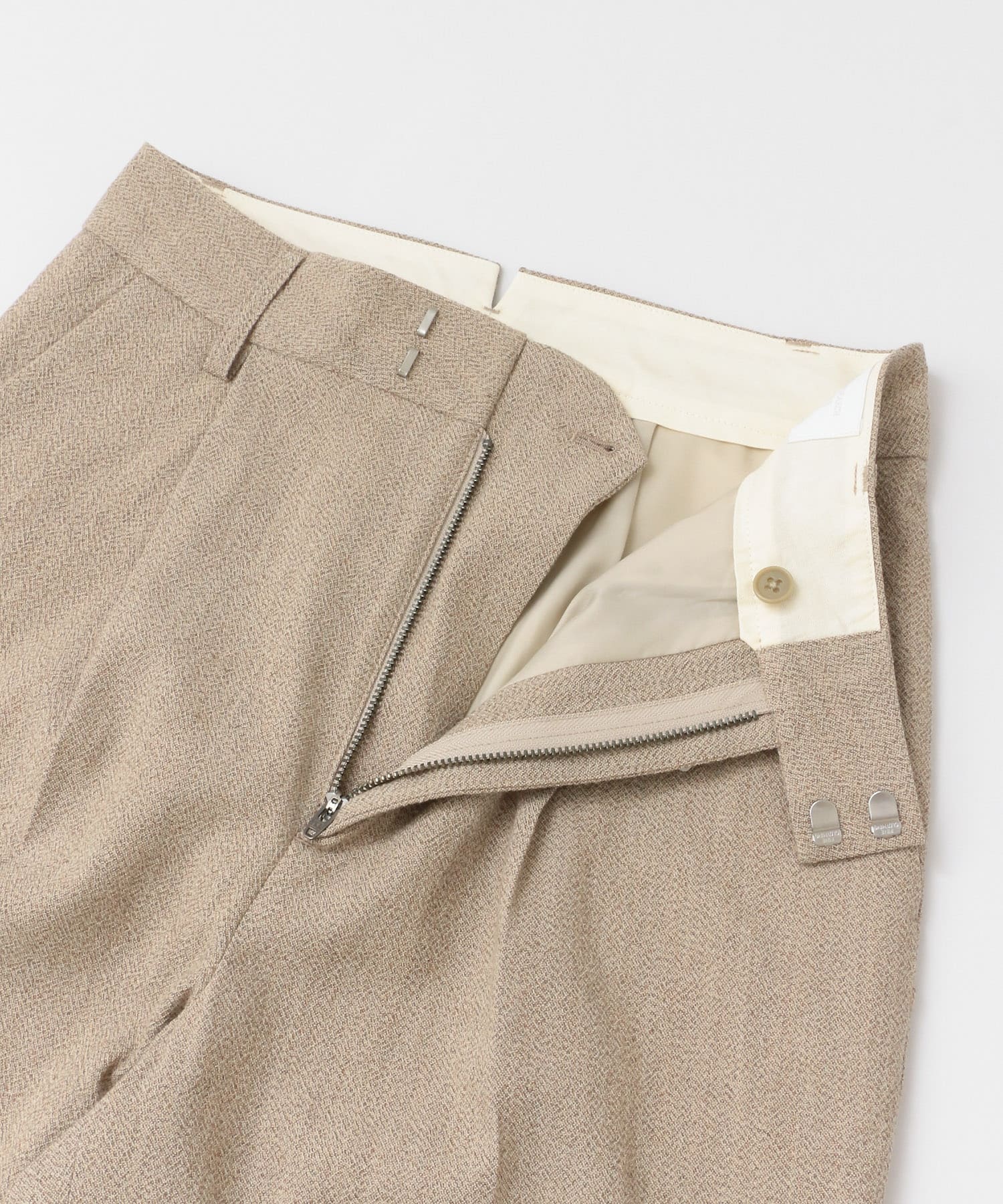White Label コットンウールタックトラウザー∴[DW06-24G602]｜URBAN