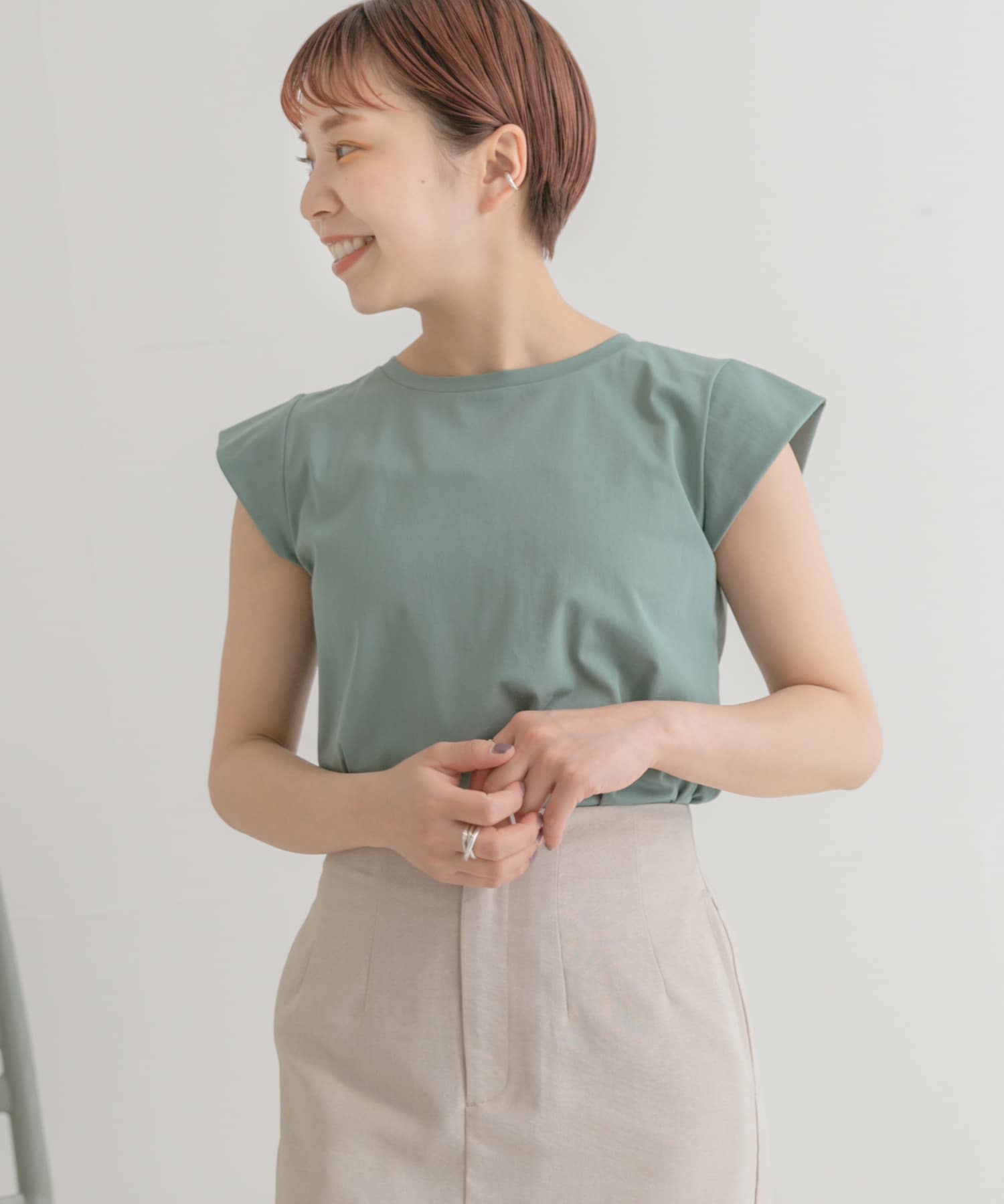 フレンチスリーブTシャツ[IT25-21B003]｜URBAN RESEARCH公式