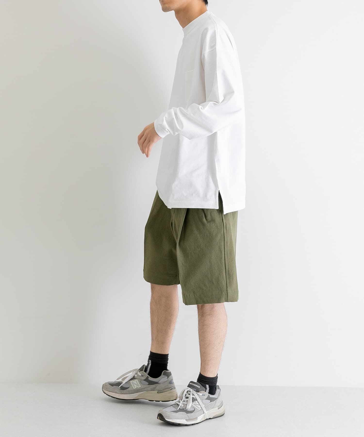 再再再..販 herill HL denim tuckshorts ハーフパンツ 2 | www