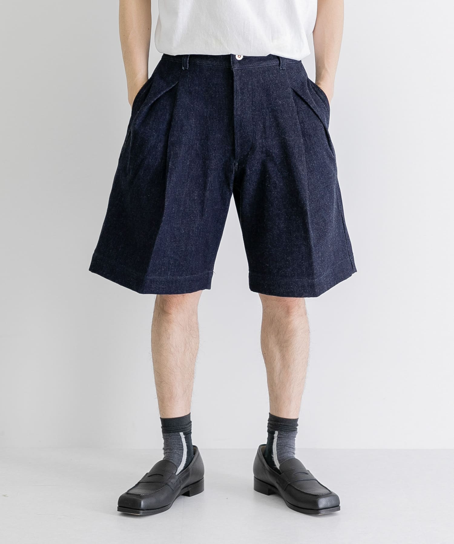 HERILL HL Denim Tuckshorts[HL-8120-1-BSM24]｜URBAN RESEARCH公式