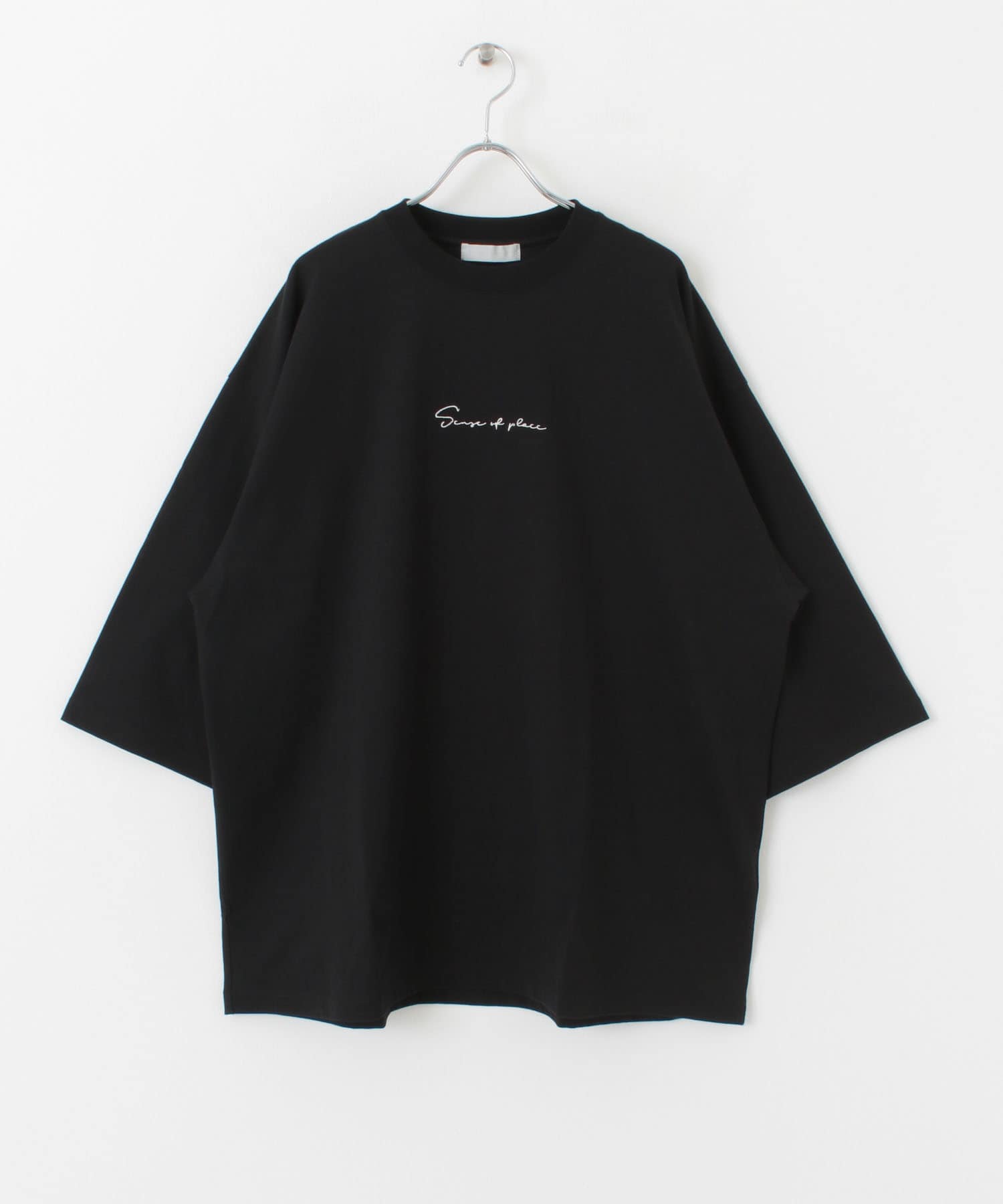 ユニセックス』シシュウエクストラルーズTシャツ(5分袖)[AA25