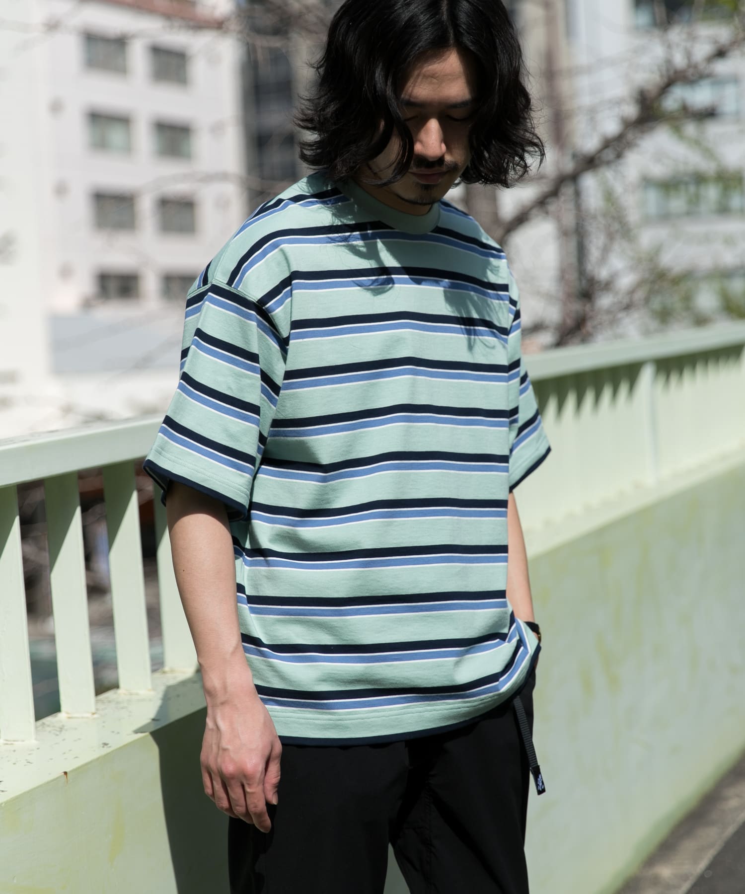 マルチボーダーオーバーTシャツ[UR25-11M014]｜URBAN RESEARCH公式ファッション通販