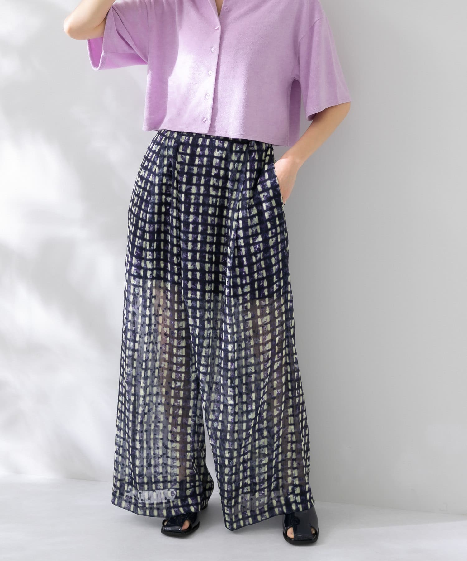 新品】プリントワイドパンツ ショッピング公式店 www.urbanbug.net