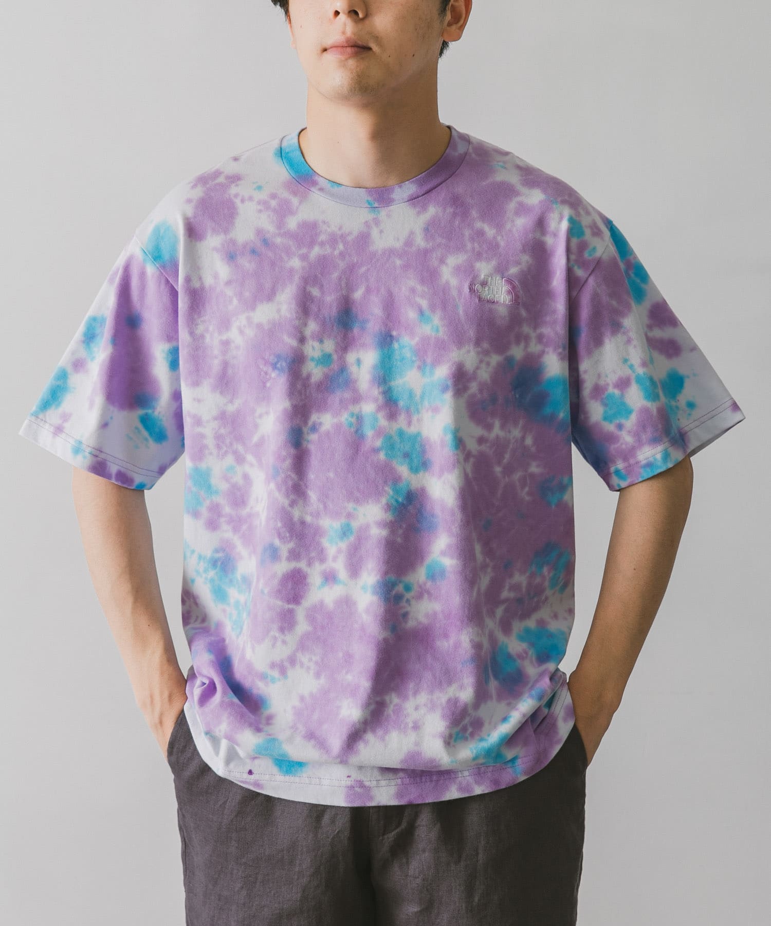 THE NORTH FACE SHORT-SLEEVE TIE DYE T-SHIRTS[NT32251-DM25]｜URBAN