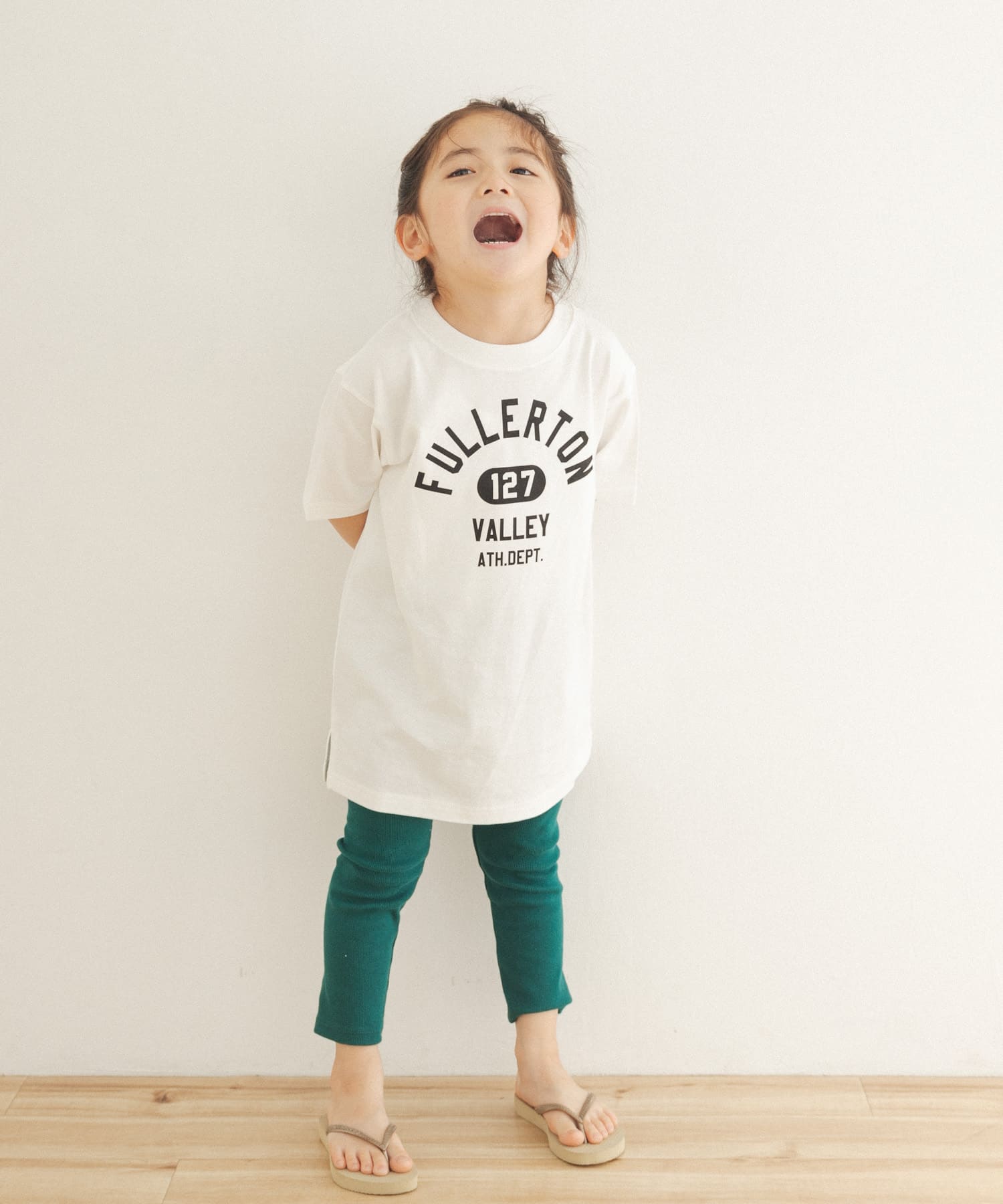 親子リンク』FULLERTON プリントTシャツ(KIDS)[DR25-31B364