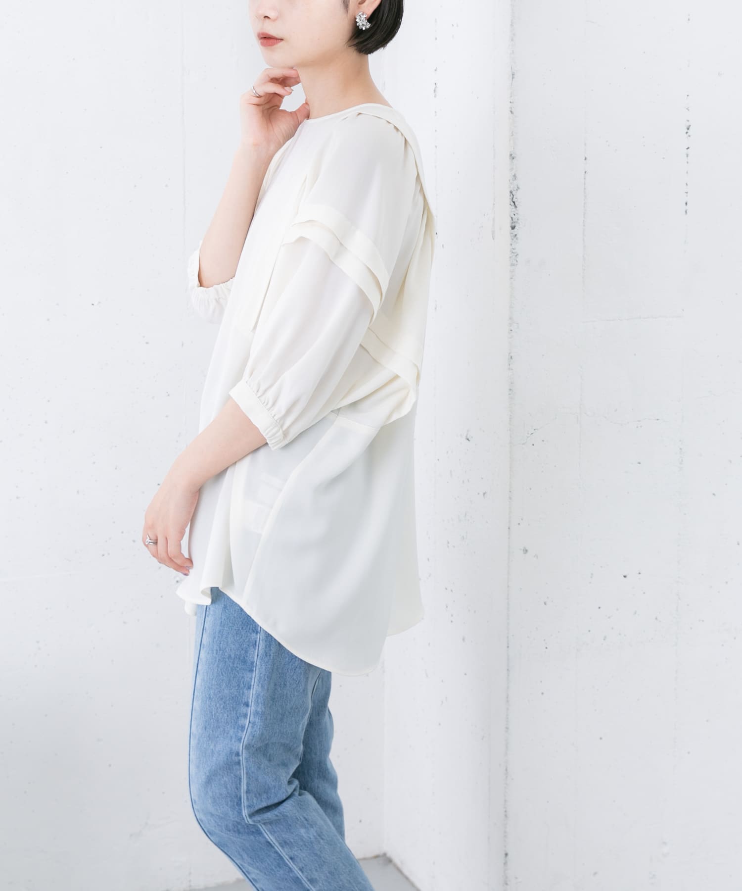 タックギャザースリーブブラウス[KB25-23L450]｜URBAN RESEARCH公式ファッション通販