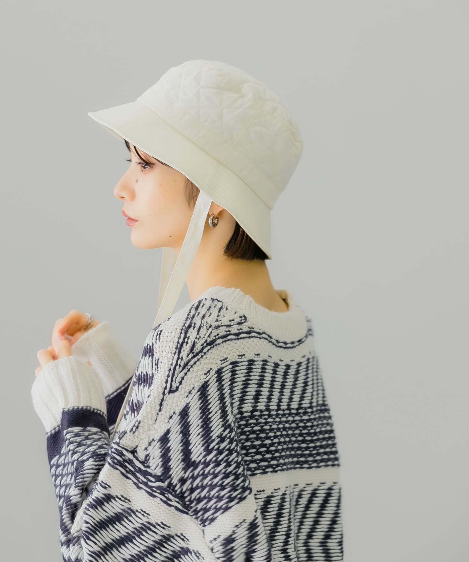 リボン付きキルティングバケットHAT[KB26-2CA024]｜URBAN RESEARCH公式 