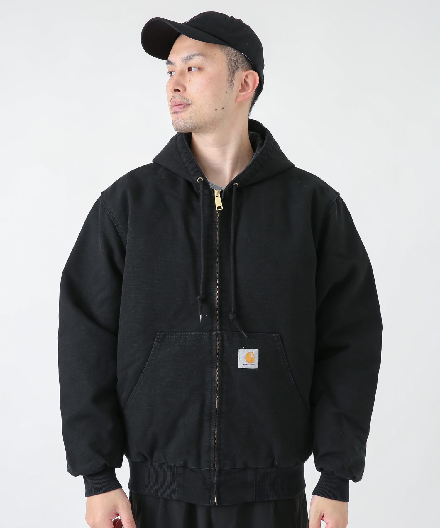 カーハート【激レア】Carhartt 90s ボア フリース ジャケット 旧タグ グレー