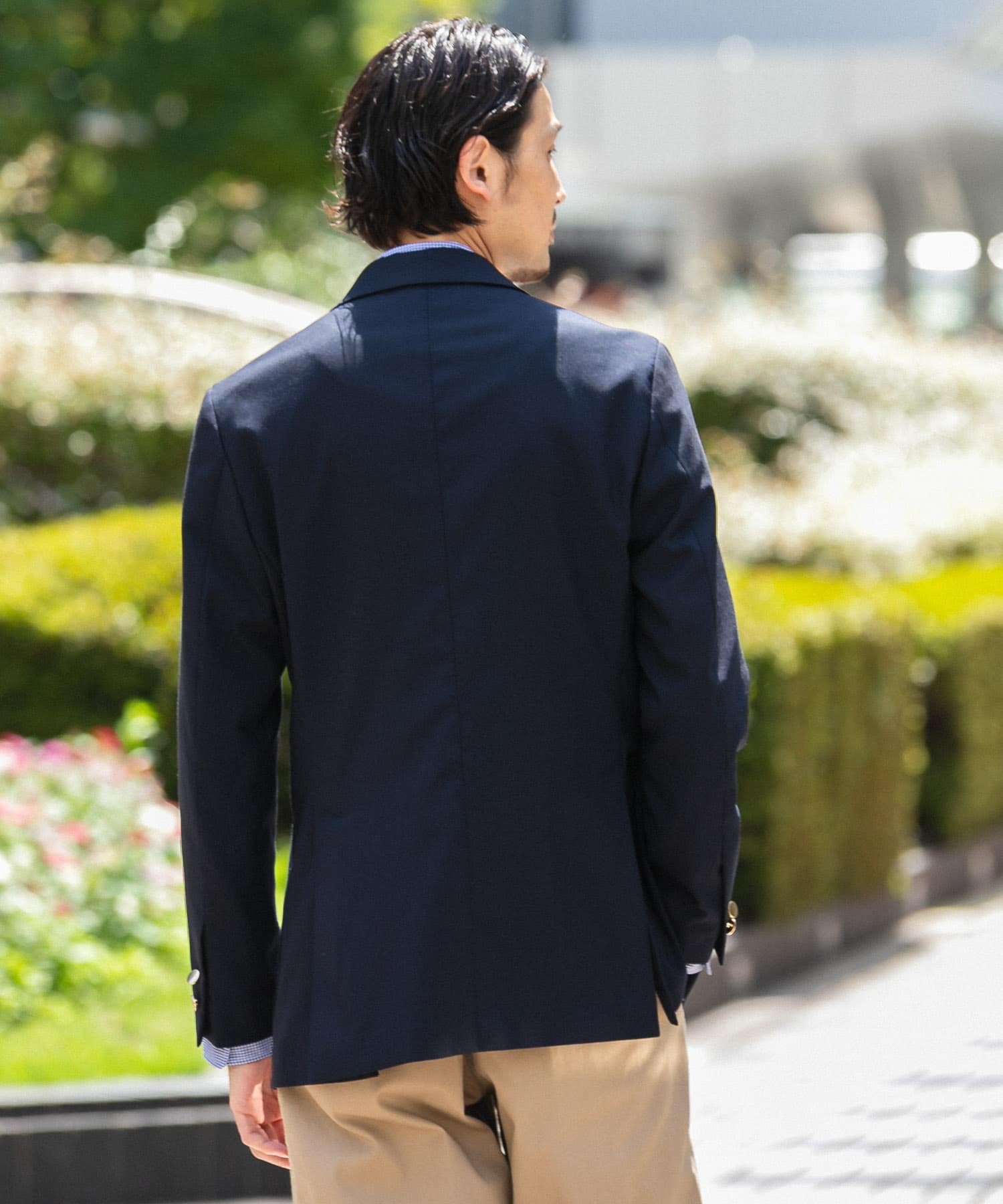 LIFE STYLE TAILOR メタルボタンブレザー[DT26-18L501]｜URBAN