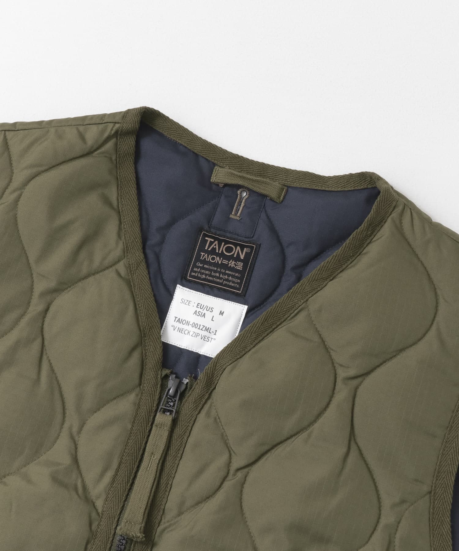 TAION MILITARY V-NECK DOWN VEST[TAION-001ZUM27]｜URBAN RESEARCH公式ファッション通販