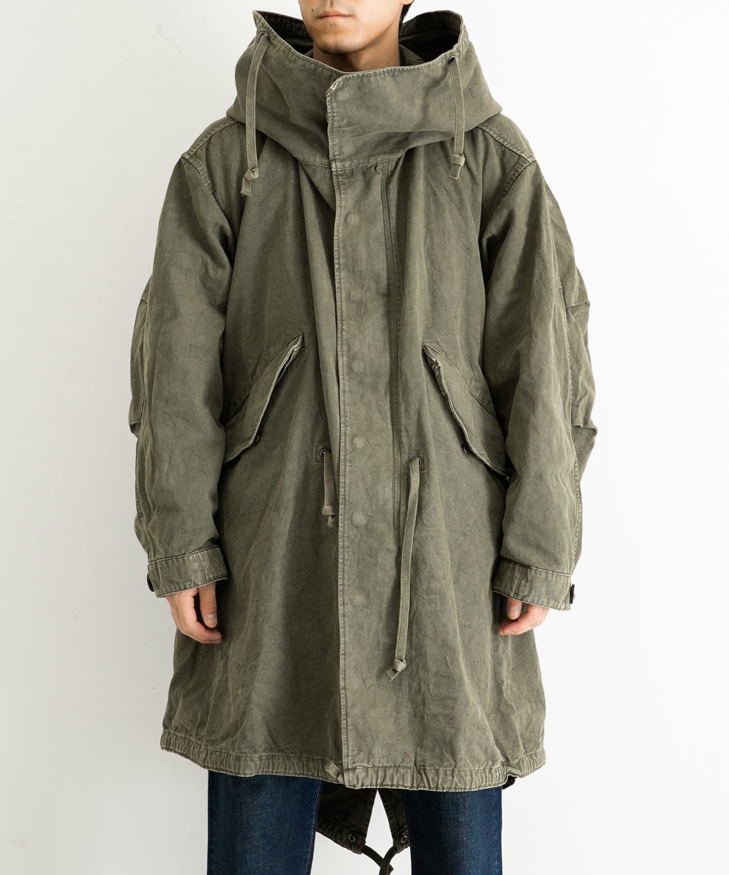 Herill for JOHN Duck 1951 Parka Black - モッズコート