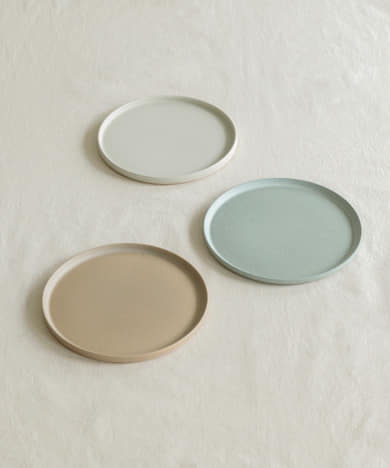 信楽焼 musve plate M 2枚セット