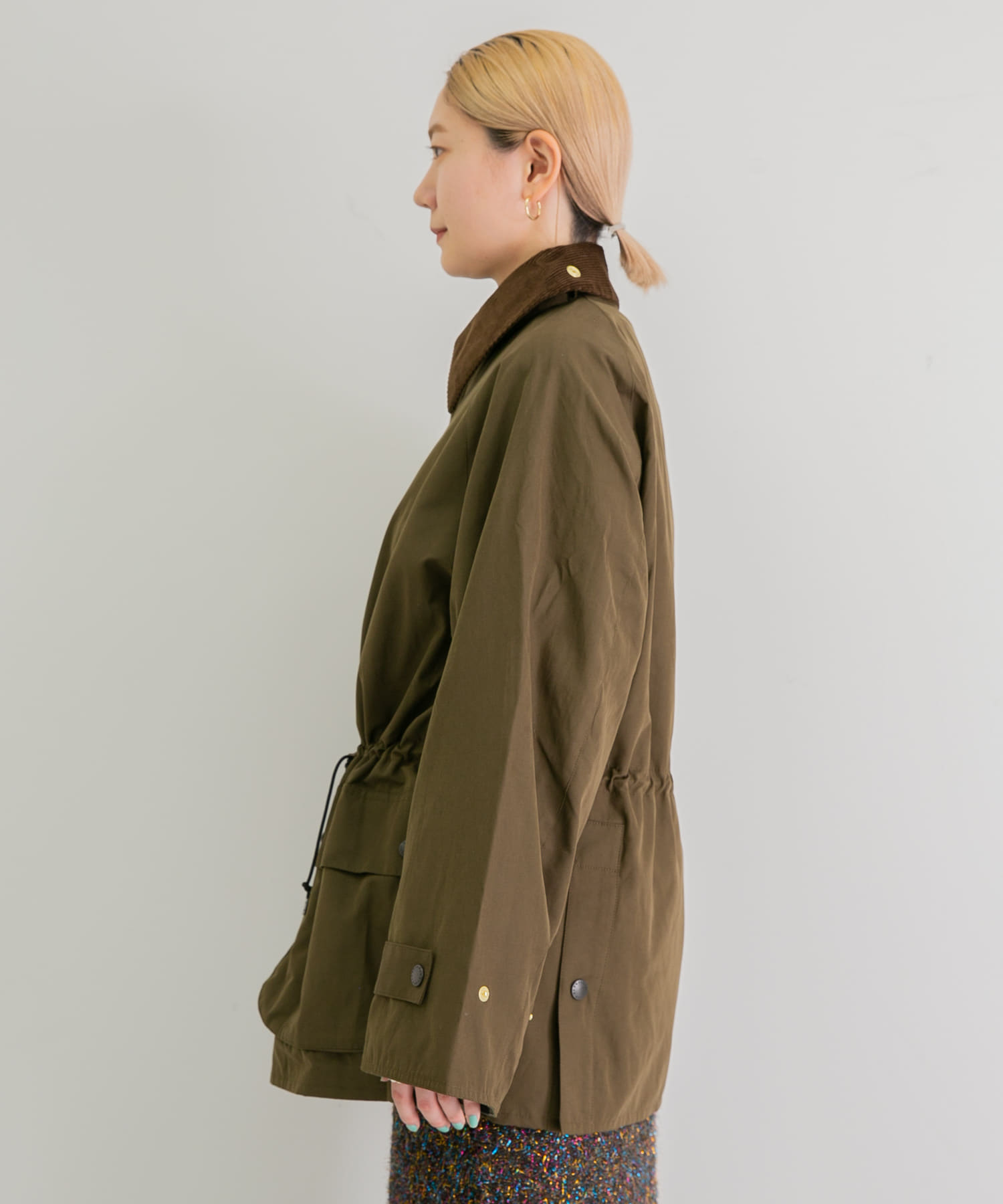 別注』Barbour×URBS OS Bedale Shirring[2LCAS007-BSL27]｜URBAN