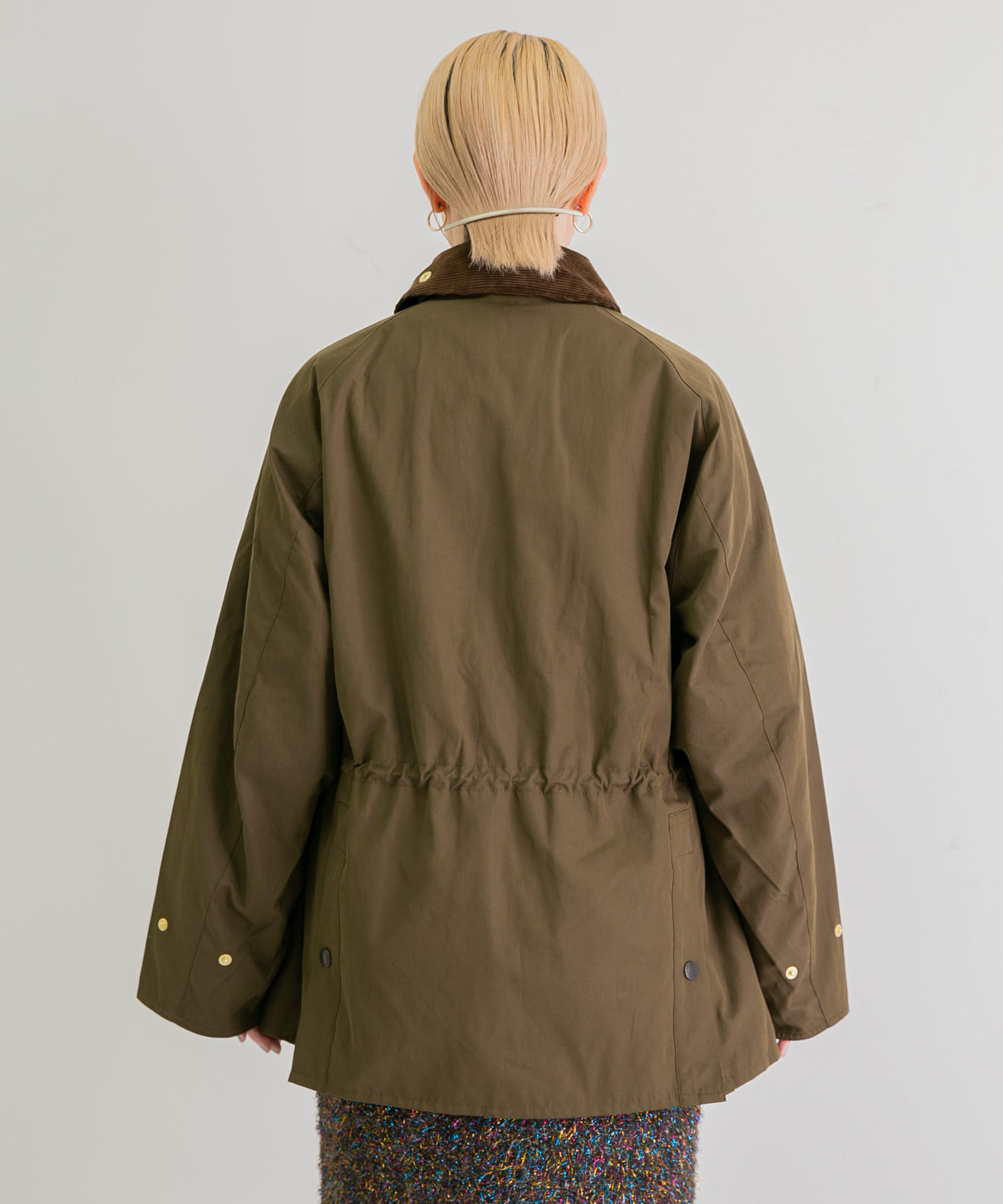 別注』Barbour×URBS OS Bedale Shirring[2LCAS007-BSL27]｜URBAN