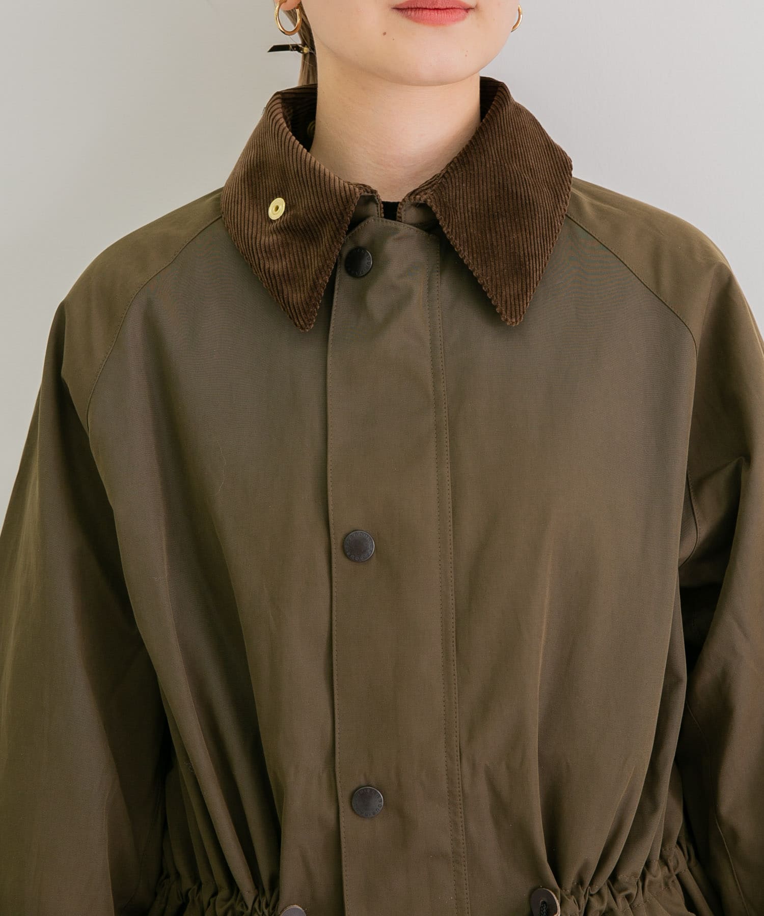 別注』Barbour×URBS OS Bedale Shirring[2LCAS007-BSL27]｜URBAN