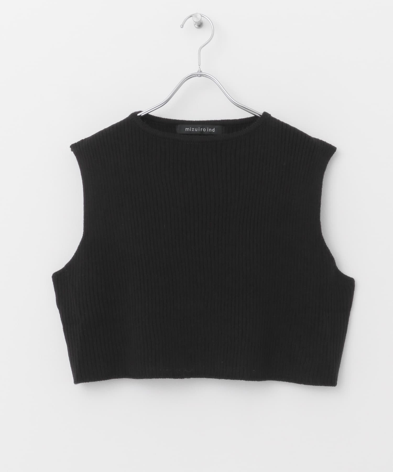 mizuiro ind boat neck short vest[4-220006-DW27]｜URBAN RESEARCH