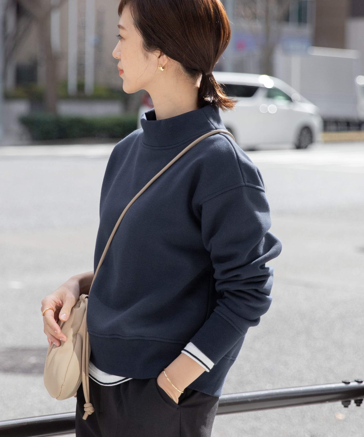 SALE/58%OFF】 URBAN RESEARCH 製品染め裏毛チュニックプルオーバー F