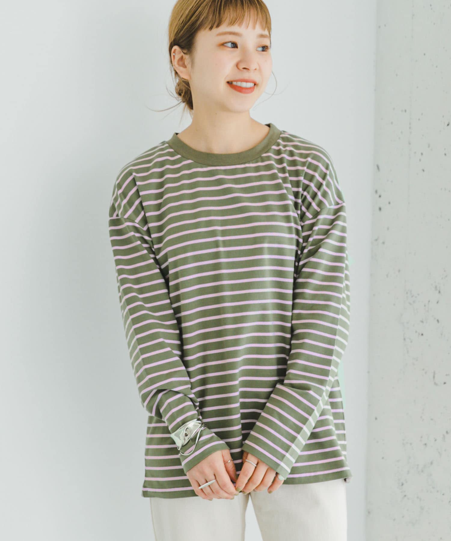 ボーダーロングTシャツ[IT34-21A008]｜URBAN RESEARCH公式ファッション通販