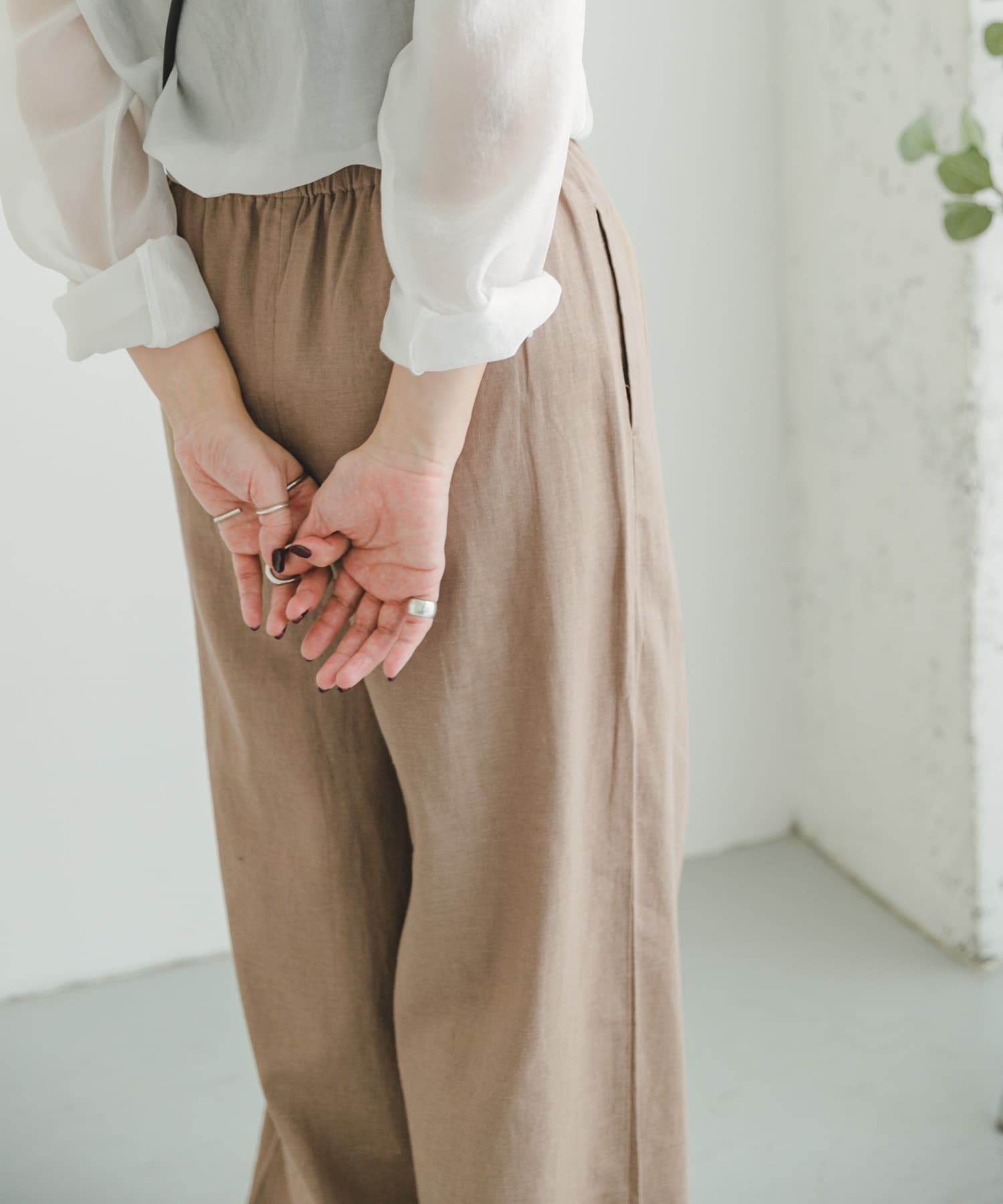 リネンレーヨンワイドパンツ[IT35-24B002]｜URBAN RESEARCH公式