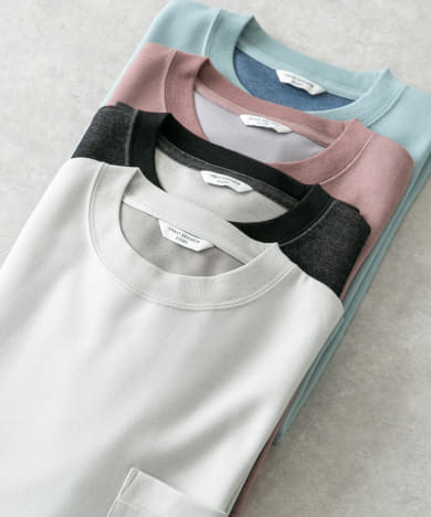 ダブルフェイスショートスリーブTシャツ