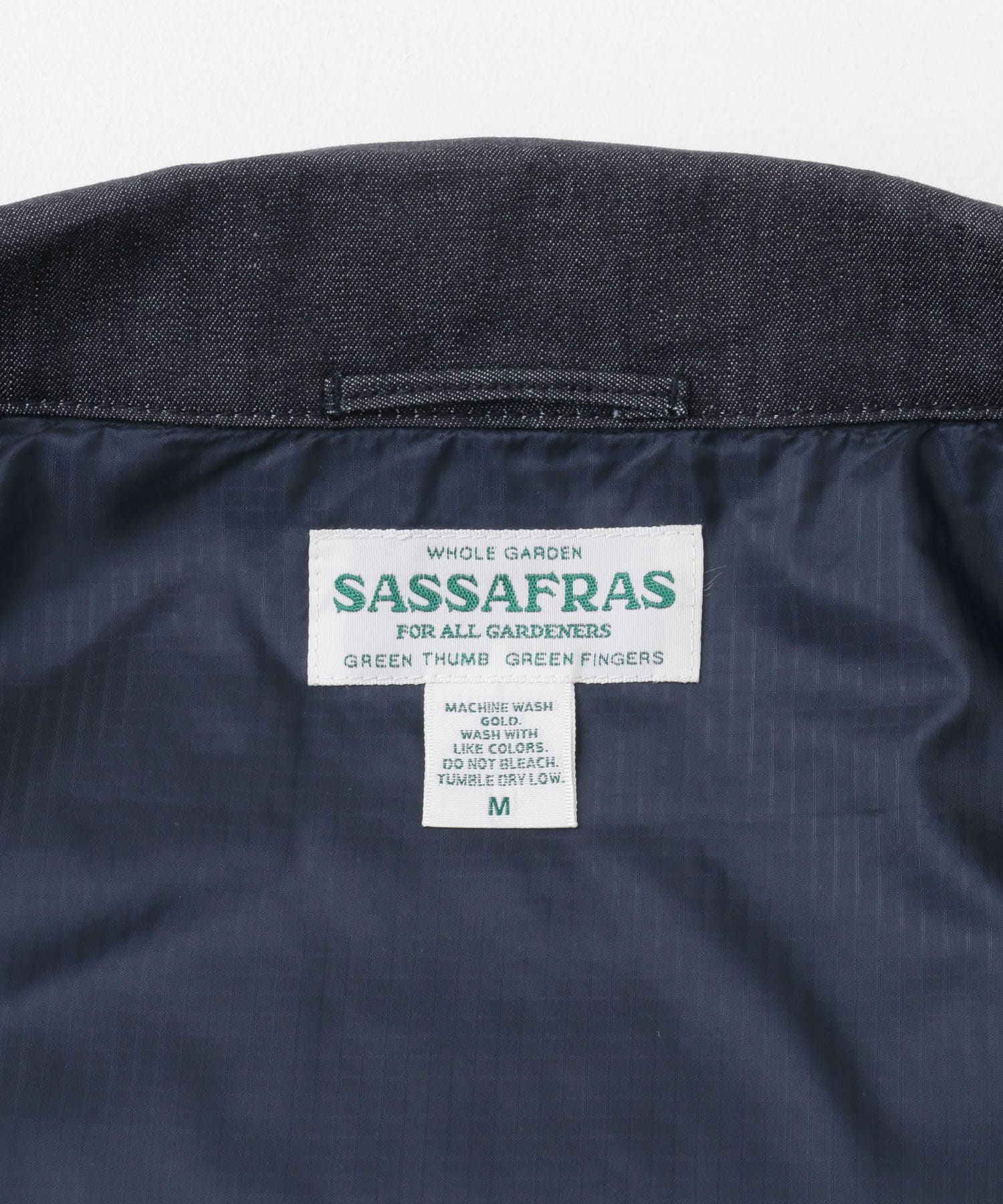 SASSAFRAS Wheel Barrow Jacket[SF-231984-DM34]｜URBAN
