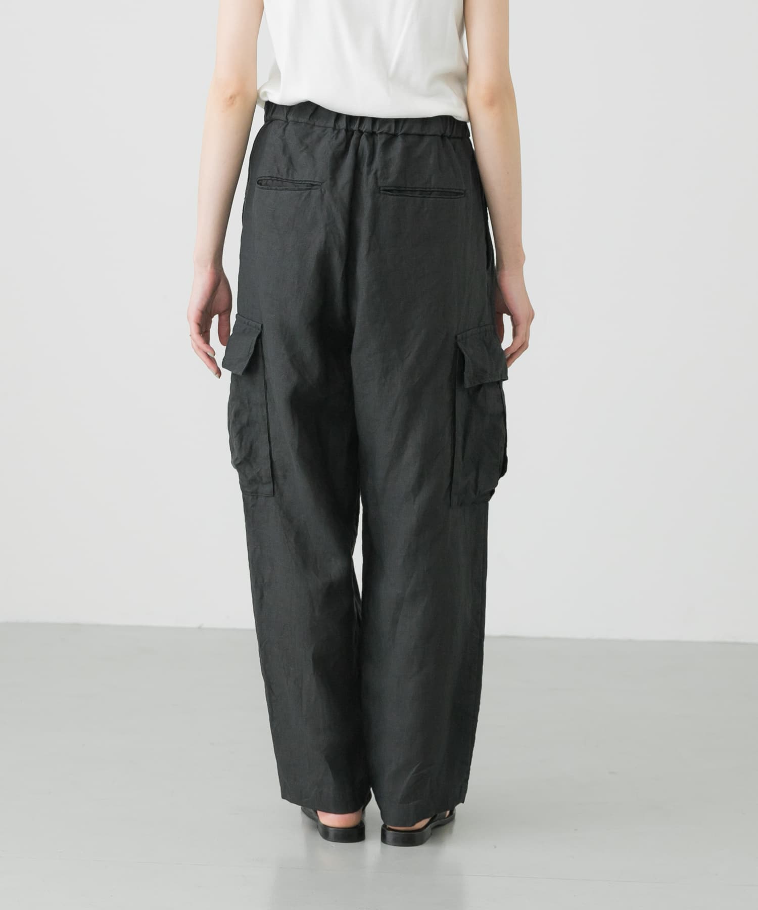 未使用】WIRROW LINEN CARGO PANTS サイズ1-