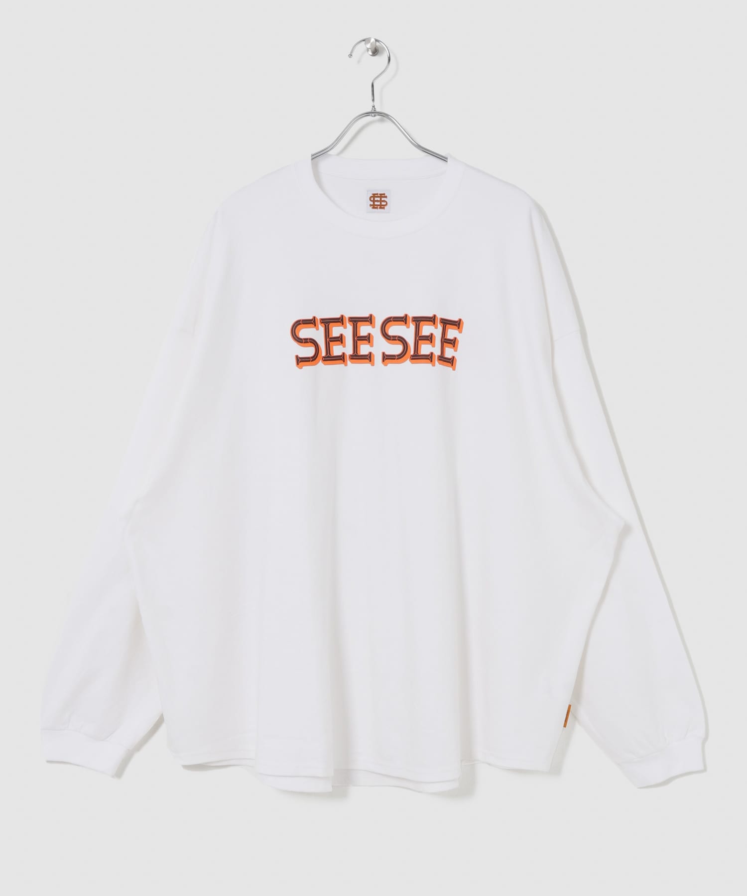 サイトでお買い SEESEE SUPER BIG LONG-SLEEVE 鹿の子T-SHIRTS - トップス