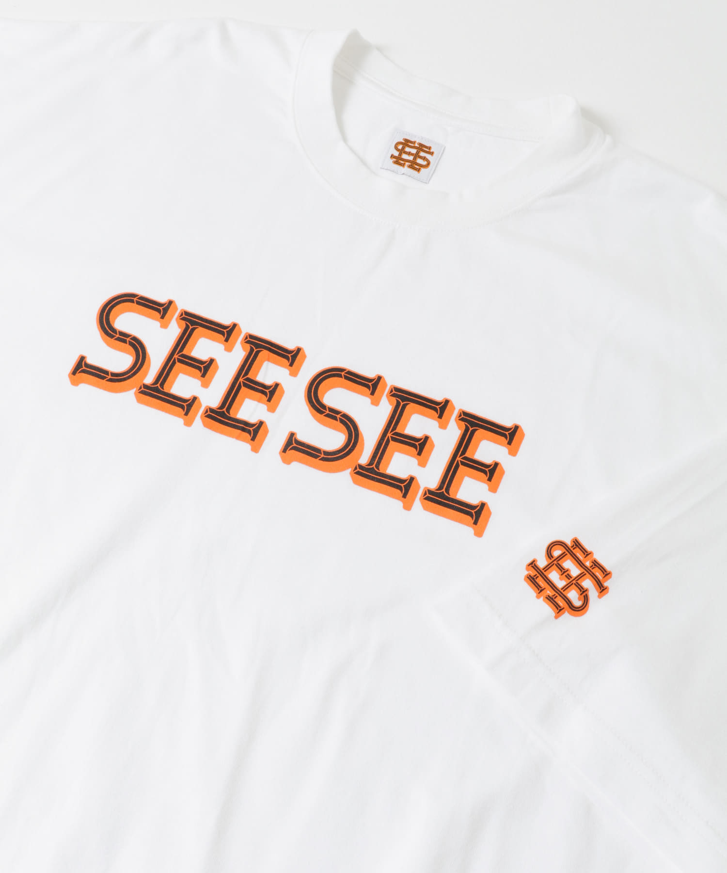 別注』SEESEE×URBS SUPER BIG FLAT SS TEE DS[S6-BSM35]｜URBAN