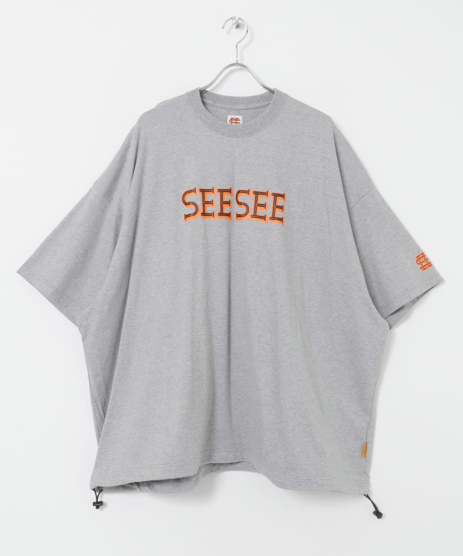 SEE SEE SUPER BIG ROUND SS BOADER TEE - Tシャツ/カットソー(半袖/袖