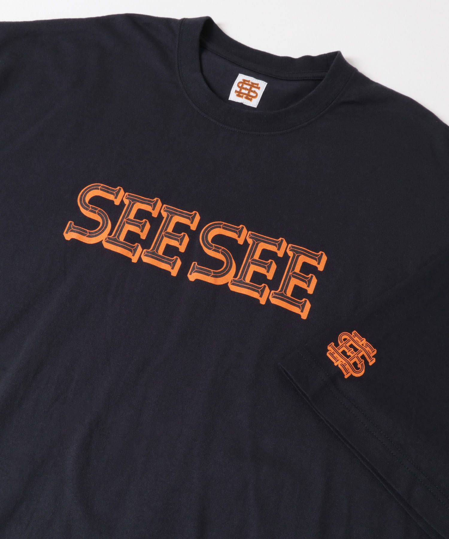 別注』SEESEE×URBS SUPER BIG FLAT SS TEE DS[S6-BSM35]｜URBAN