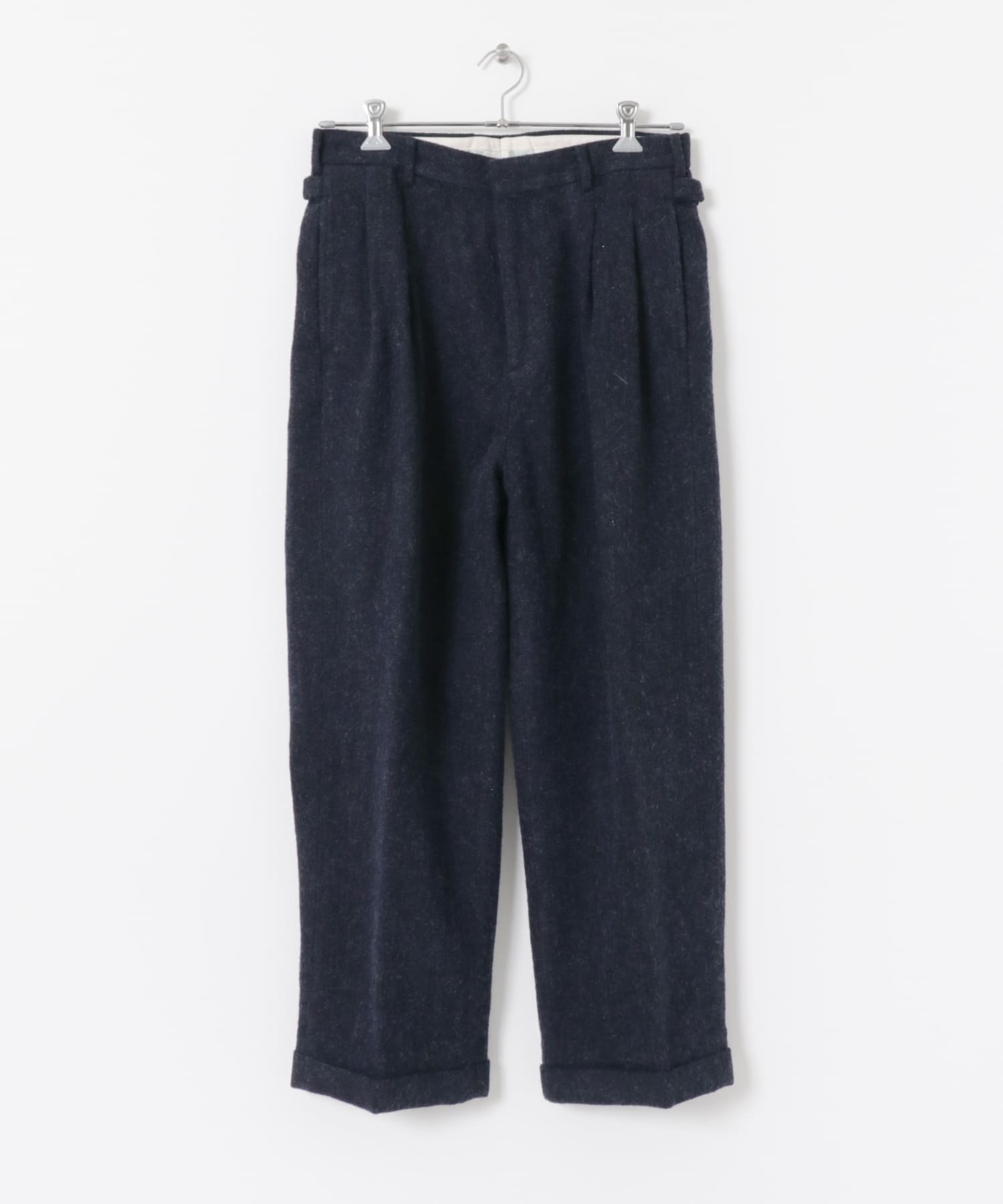 A PRESSE Tweed Two Tuck Trousers[AP0402H-BSM37]｜URBAN RESEARCH