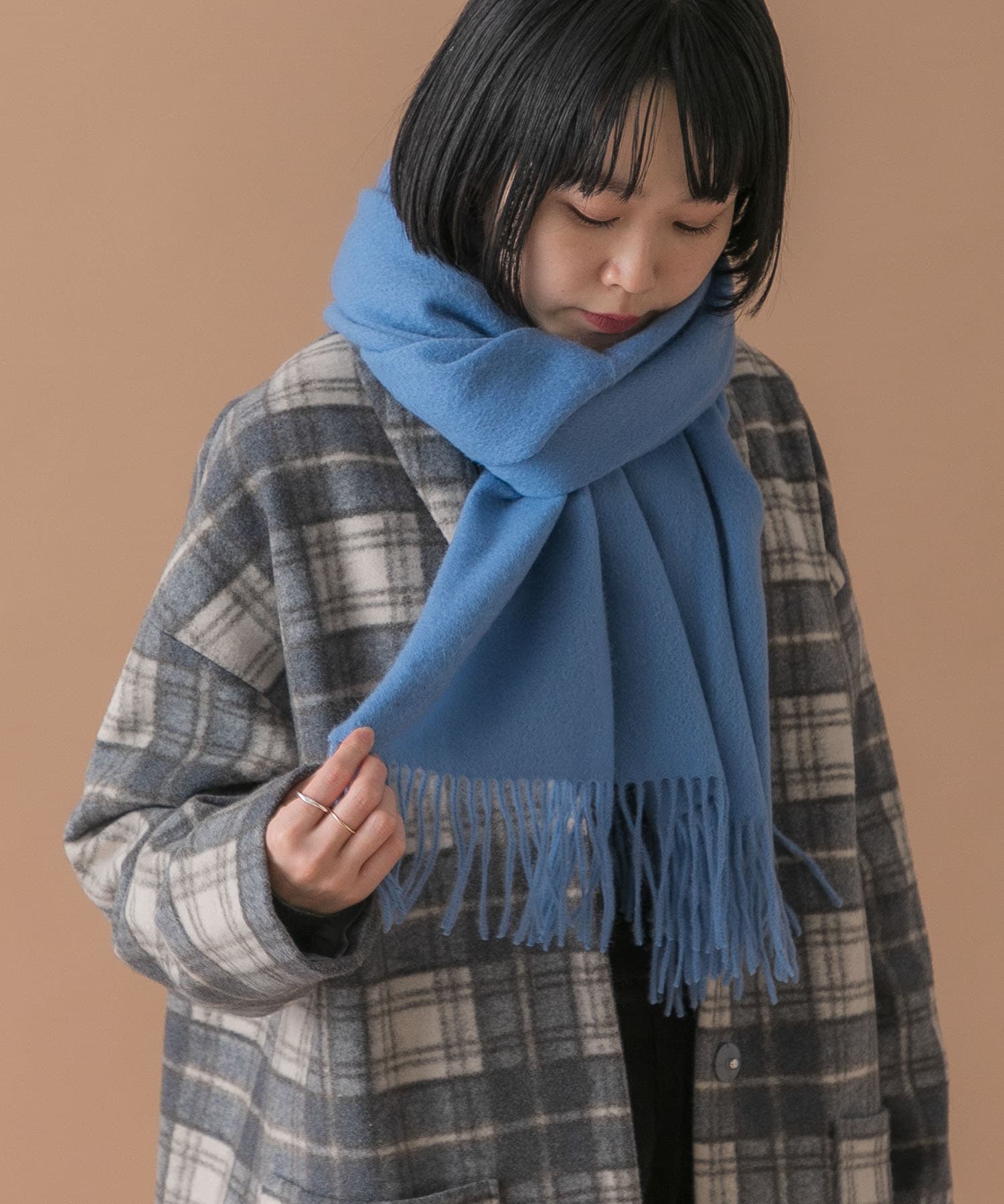 未使用 ベルルッティ 上質 ウール ストール、ショール、マフラー