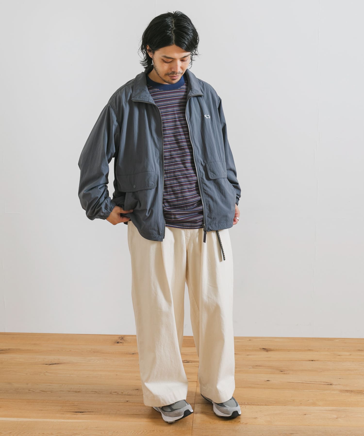 別注』PENNEYS×DOORS THE FOX ナイロンスタンドブルゾン[DR36