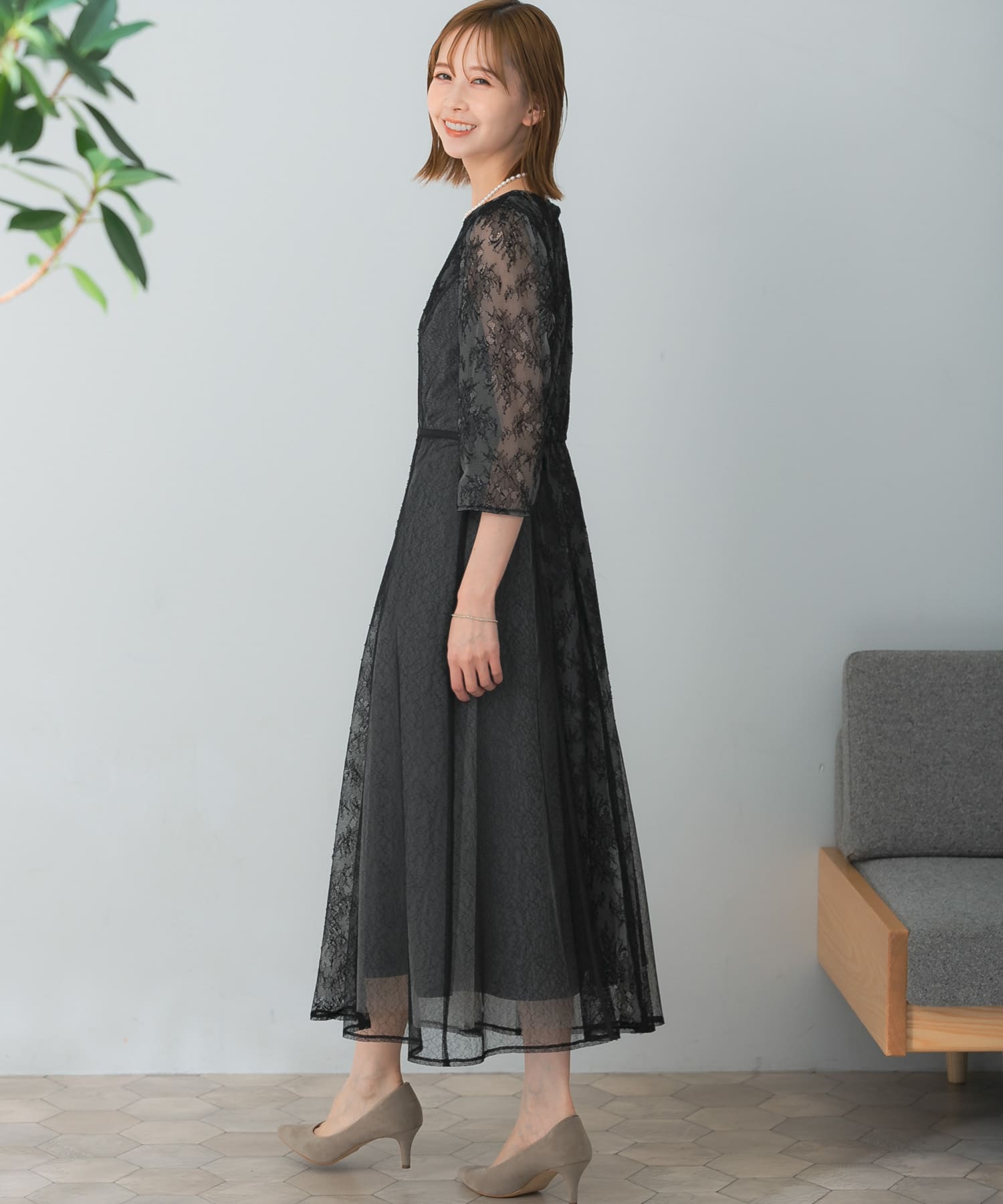 パネル切替レースドレス[RA37-28C702]｜URBAN RESEARCH公式