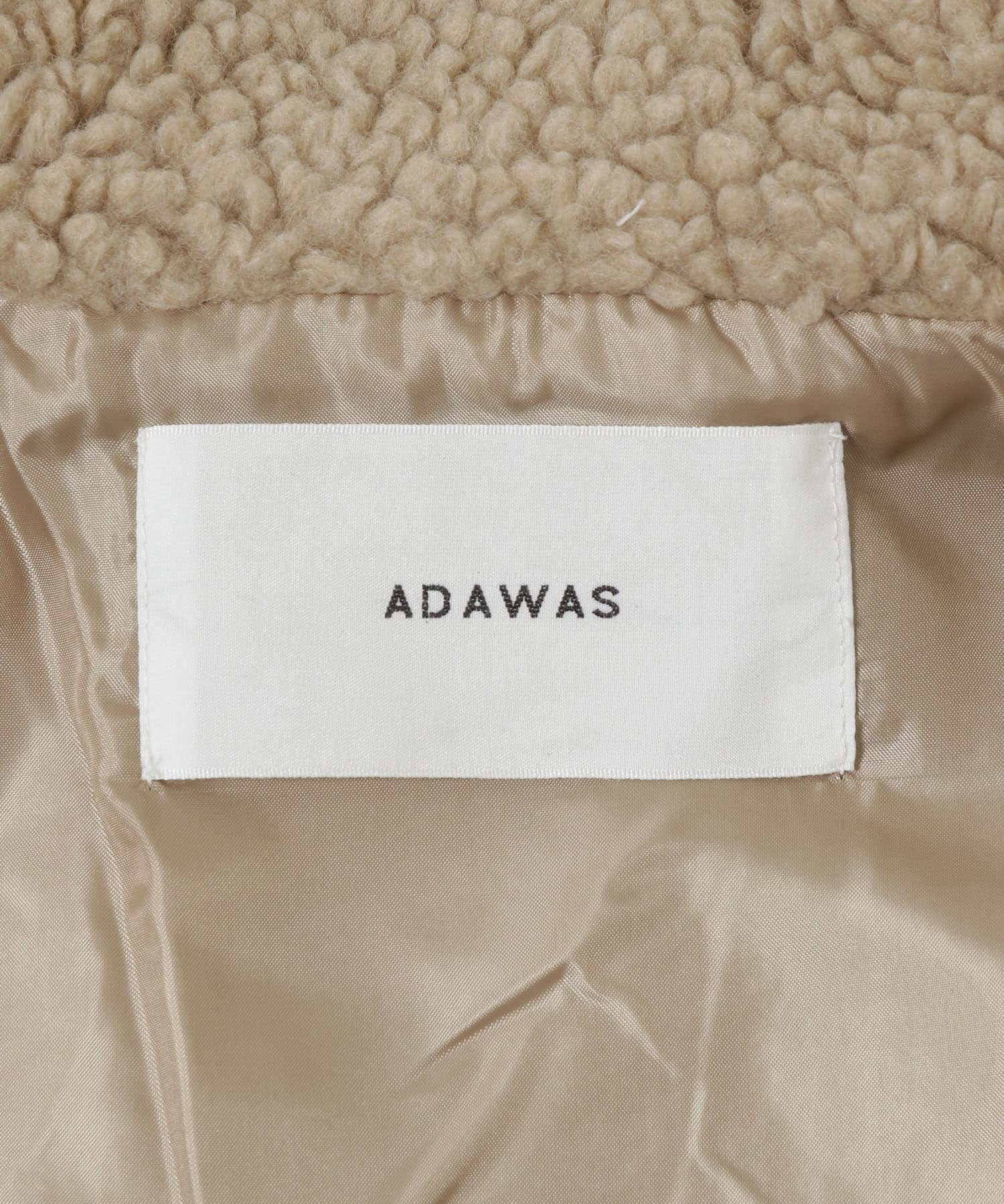 ADAWAS FAKE MOUTON GILET[ADWS30157-UL37]｜URBAN RESEARCH公式