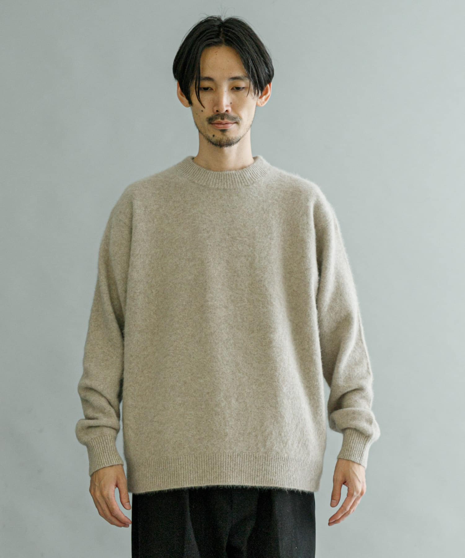 フォックスカシミヤクルーネックニット[UR37-12B013]｜URBAN RESEARCH